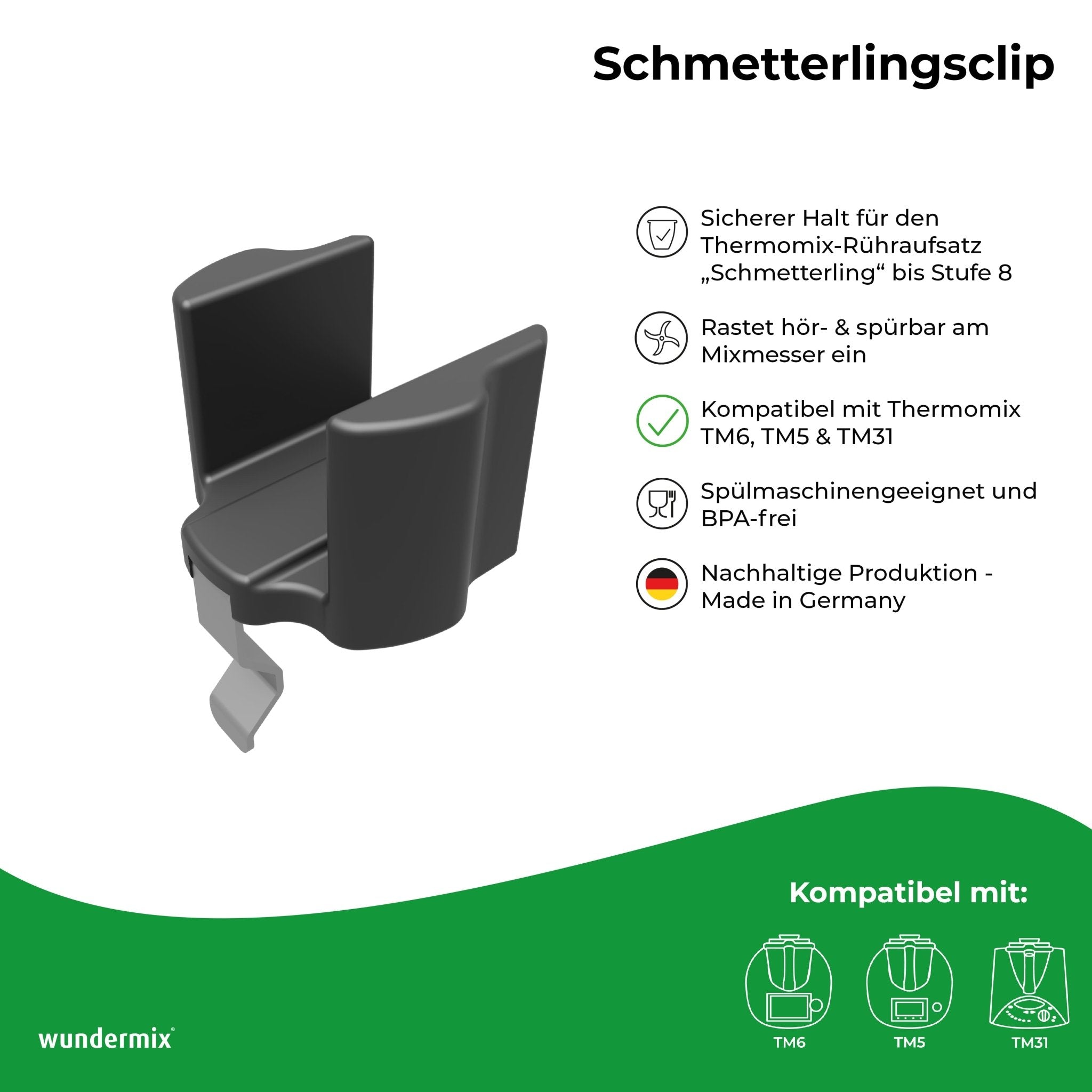 Schmetterlingsclip für Thermomix - Wundermix GmbH
