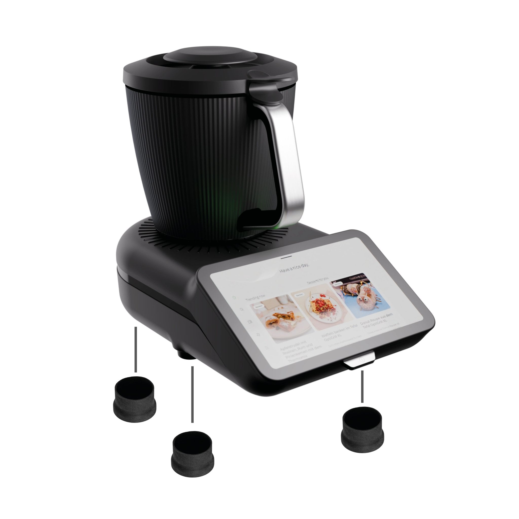 Silikonfüße 3er - Set für Thermomix TM7 - Wundermix GmbH