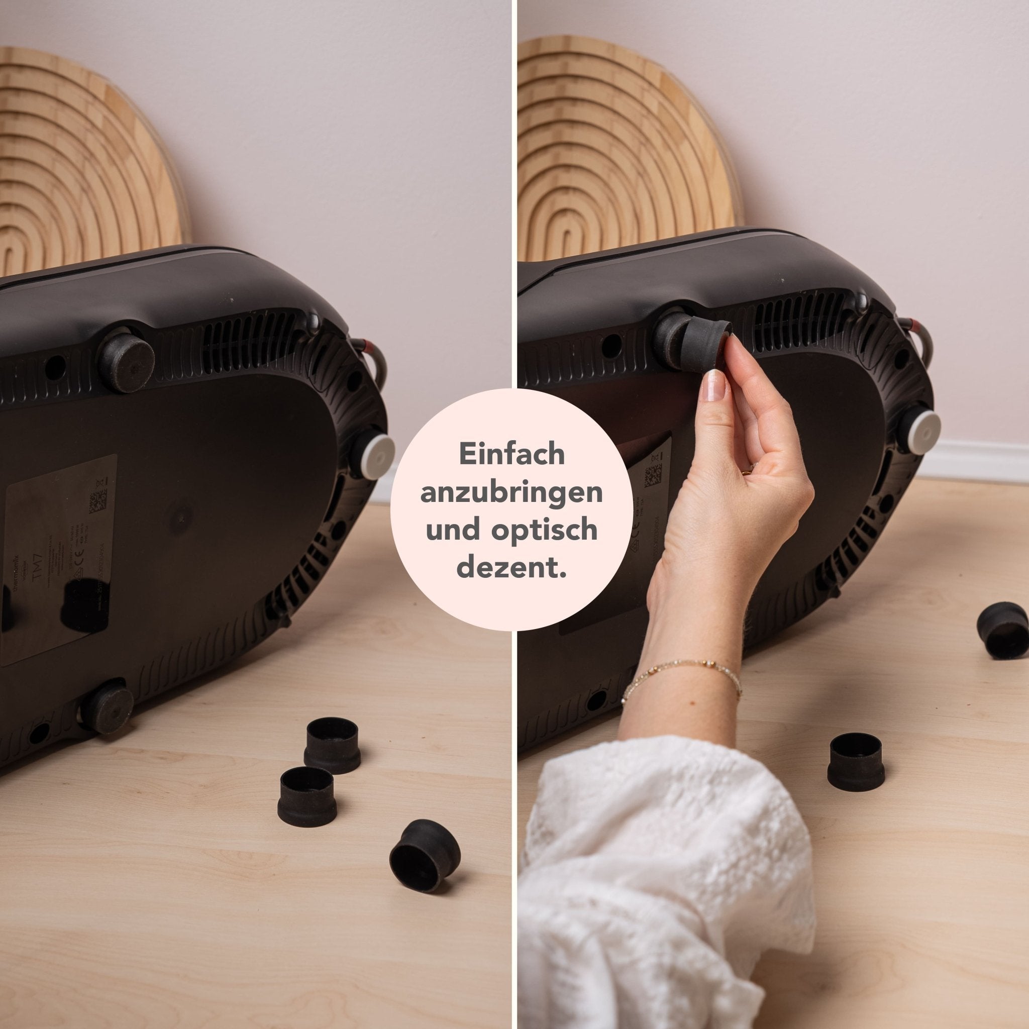 Silikonfüße 3er - Set für Thermomix TM7 - Wundermix GmbH