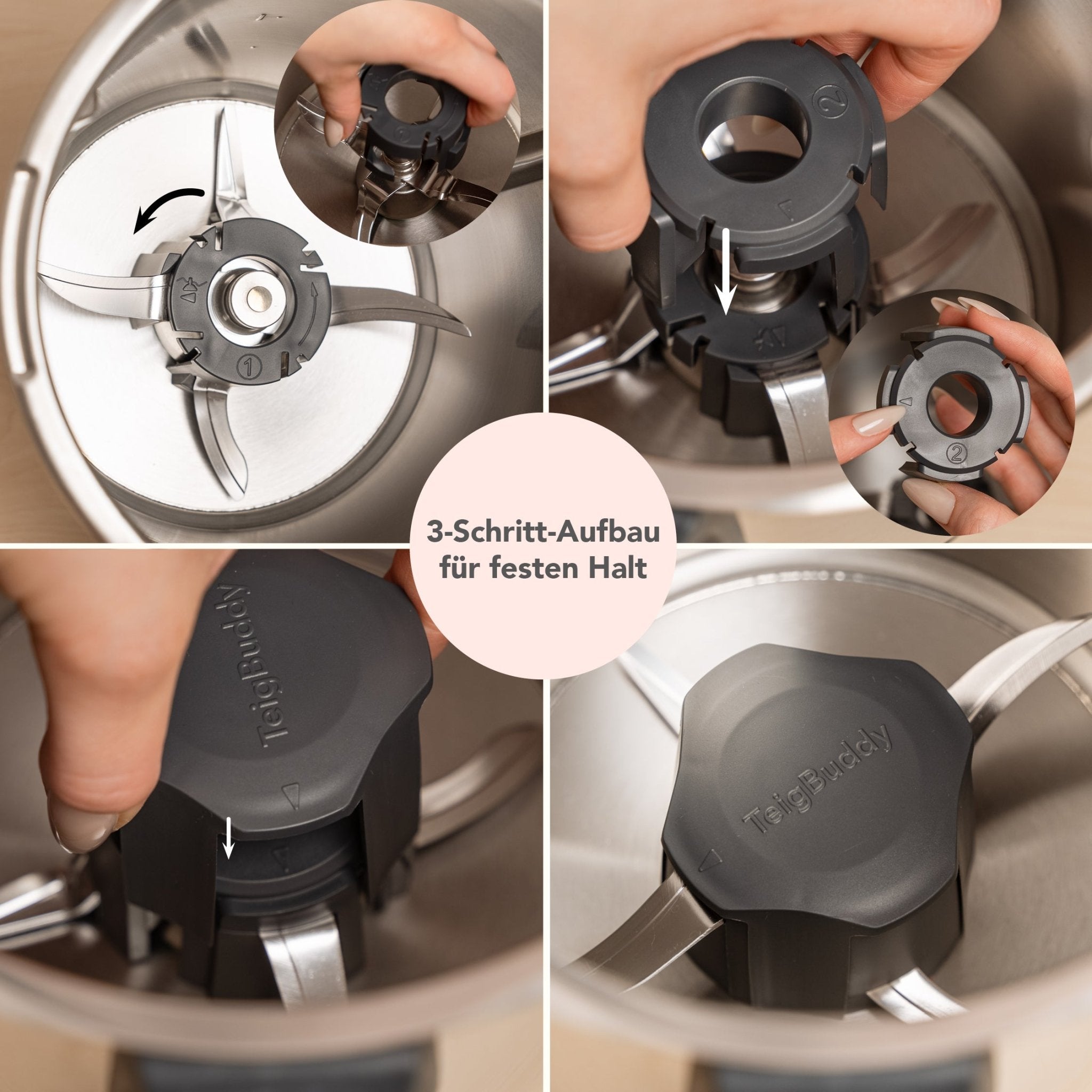 TeigBuddy | Messerschutz für Thermomix TM7, TM6, TM5 - Wundermix GmbH