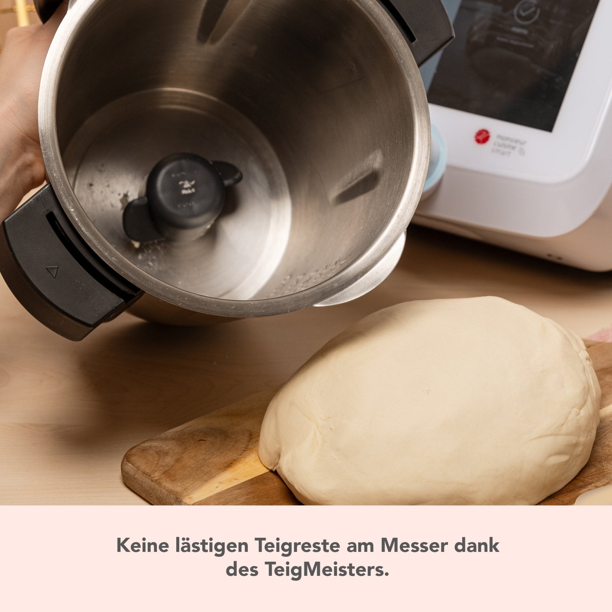 TeigMeister | Kneteinsatz für Monsieur Cuisine Connect, Trend, Smart & Compact - Wundermix GmbH