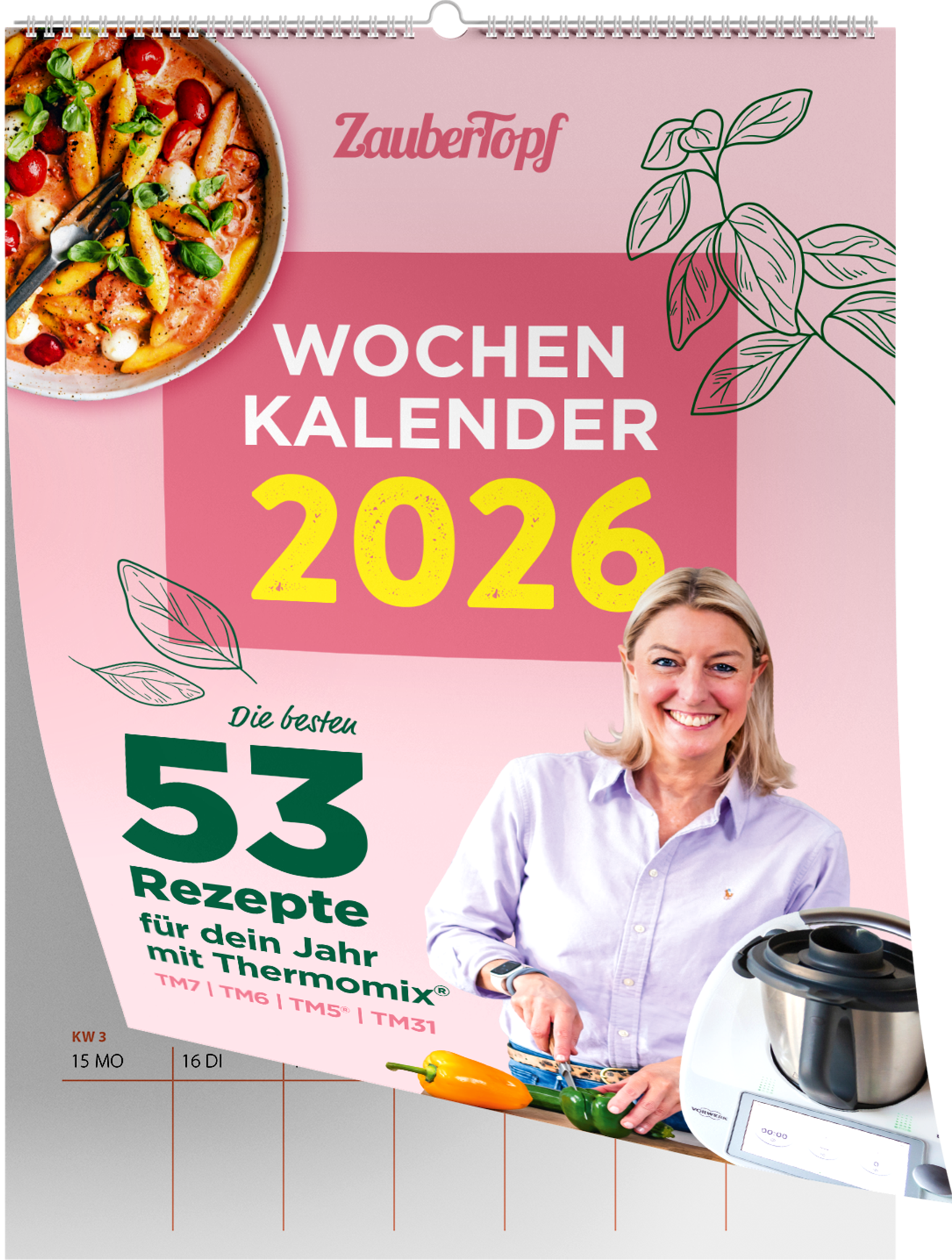 ZauberTopf - Weekly calendar 2026