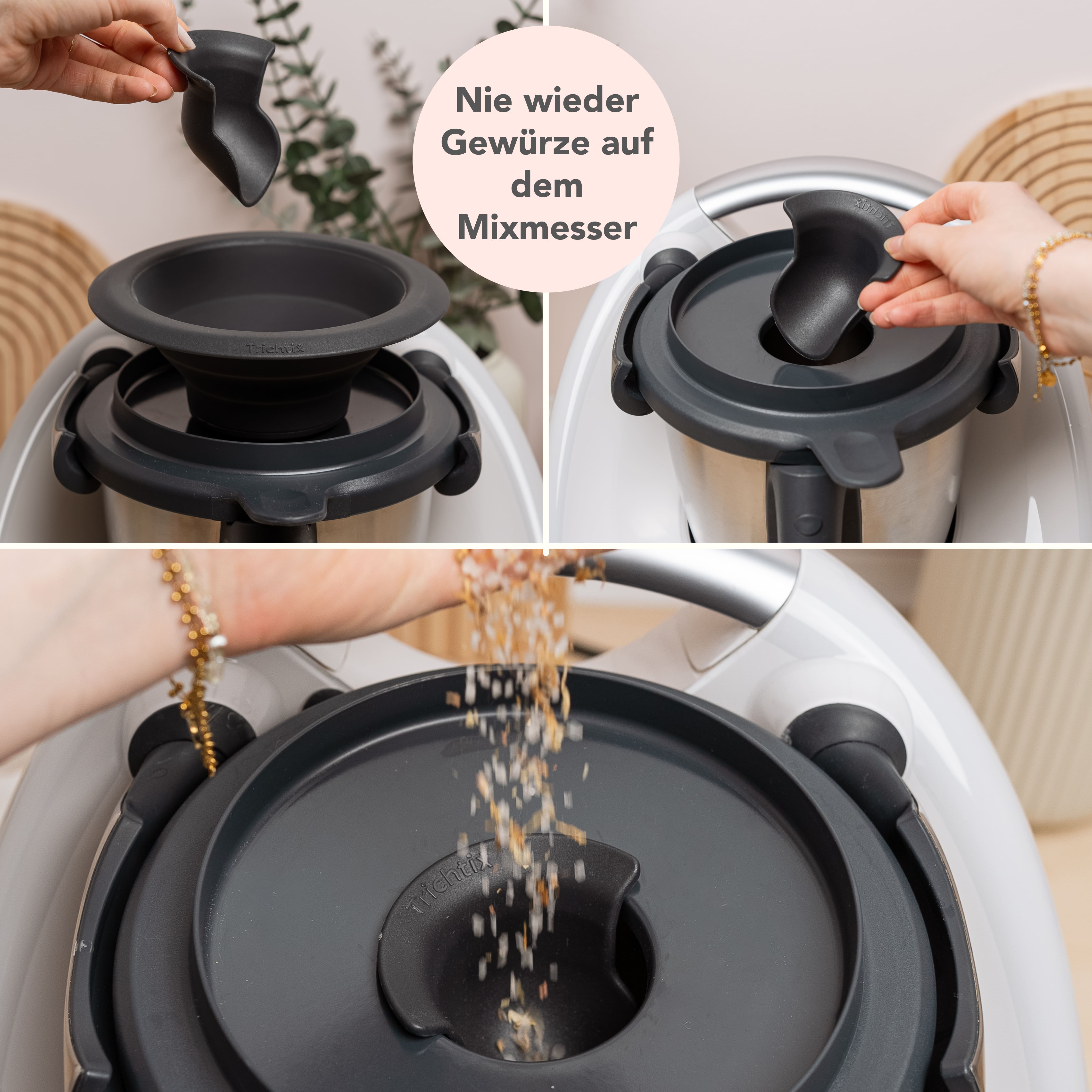 TrichtixMultifunction funnel set of 4 for TM6, TM5