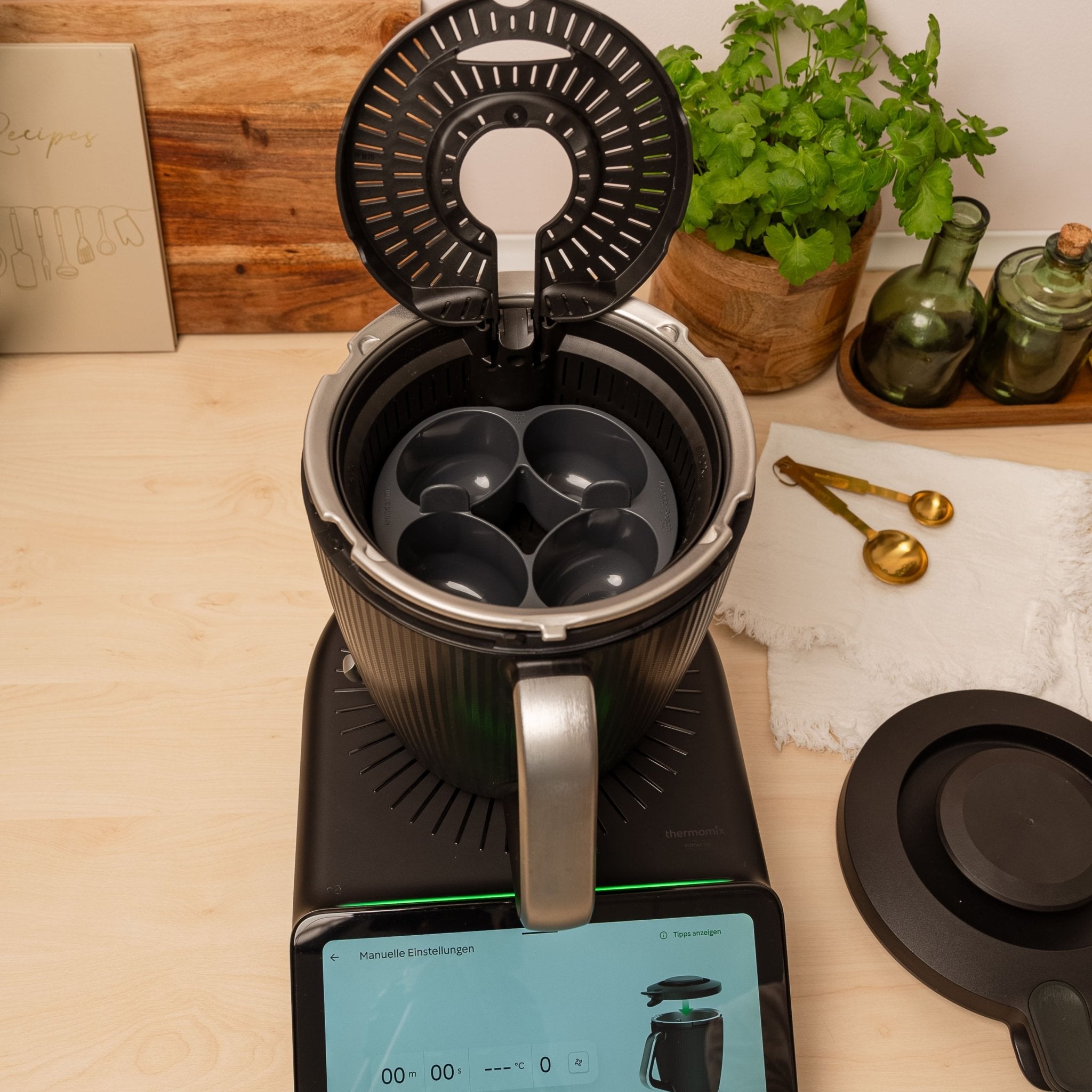 WunderPoach® for four | Pochiereinsatz für Thermomix, Monsieur Cuisine, Cookit - Wundermix GmbH