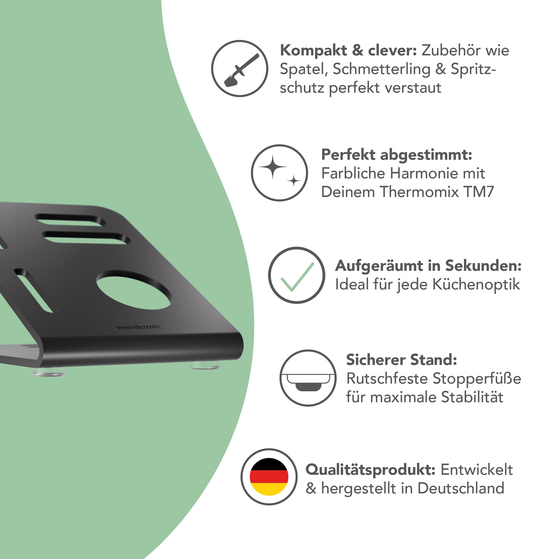 WunderKeeperUtensil holder for Thermomix TM7
