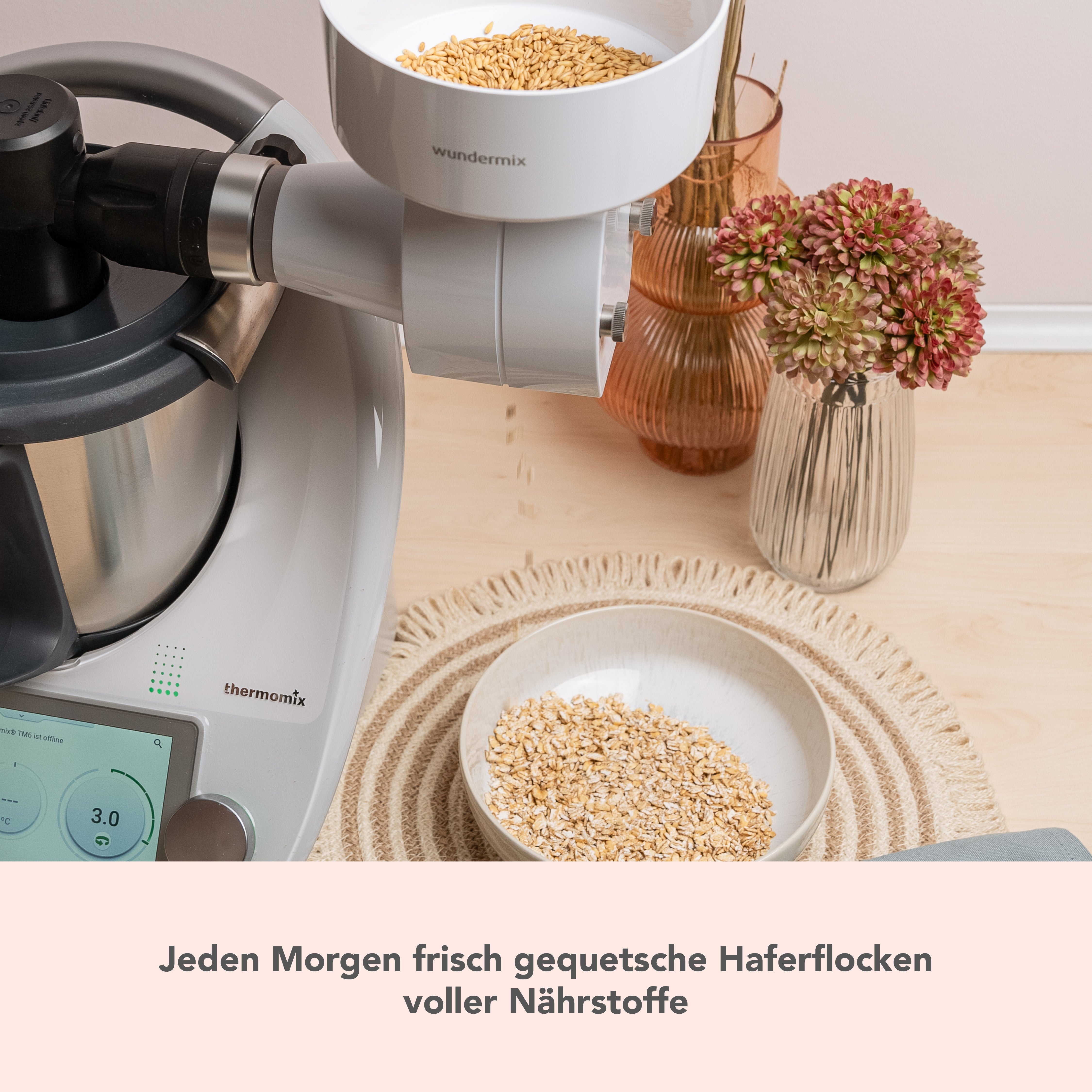 Flake squeezer for WunderCentix®