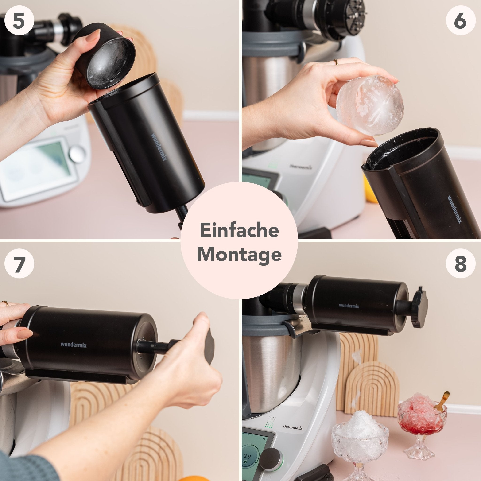 WunderCentix® | Starter - Set "Shave Ice" für TM6, TM5 - Wundermix GmbH