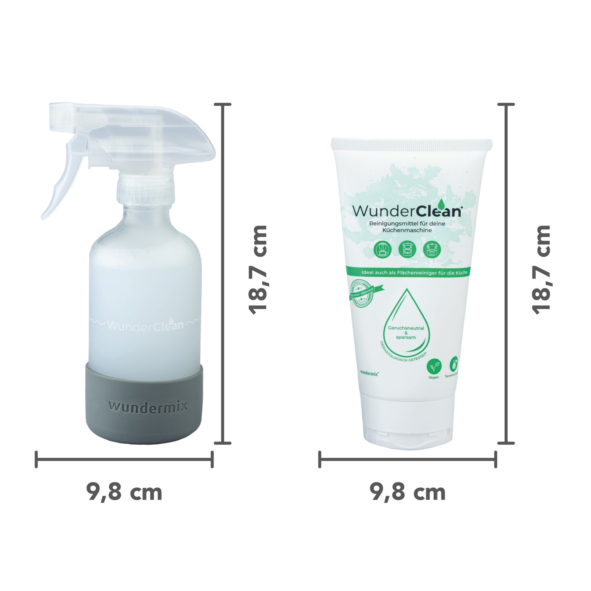 WunderClean «Starter - Set» | Reiniger + Sprühflasche - Wundermix GmbH