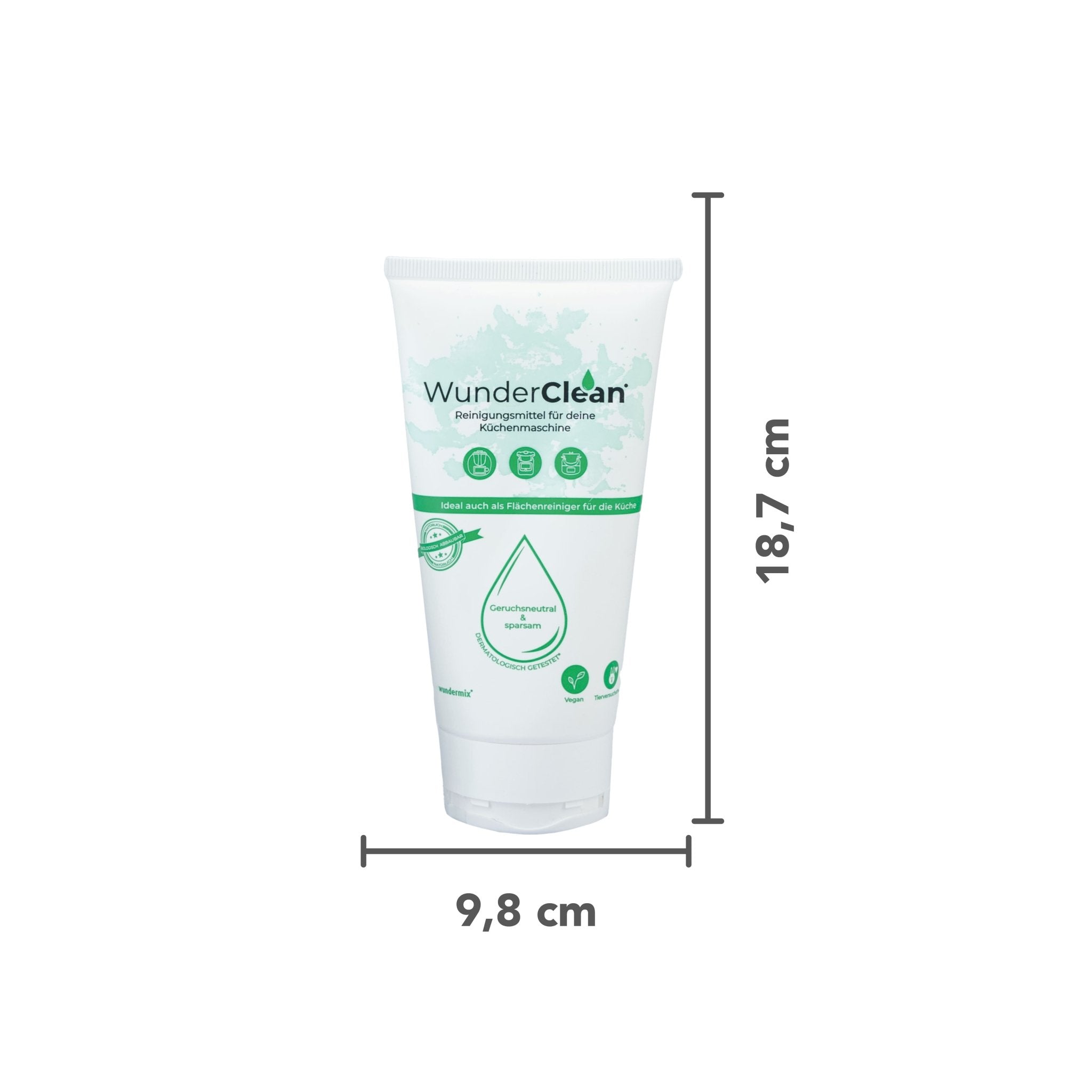 WunderClean Reiniger | Ökologisches Reinigungsmittel in der Tube | 150g - Wundermix GmbH