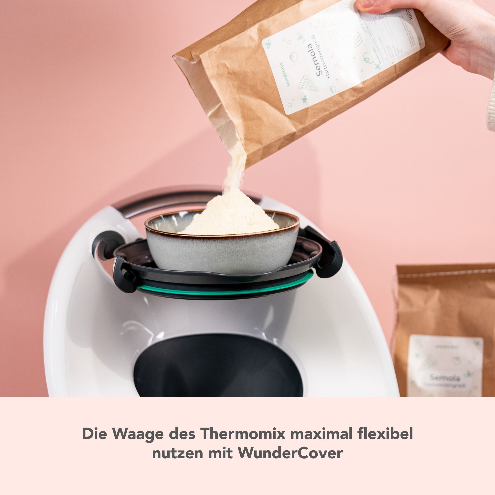 WunderCover® | Frischhalte - Deckel mit Wiegefunktion für Thermomix TM7, TM6, TM5 - Wundermix GmbH