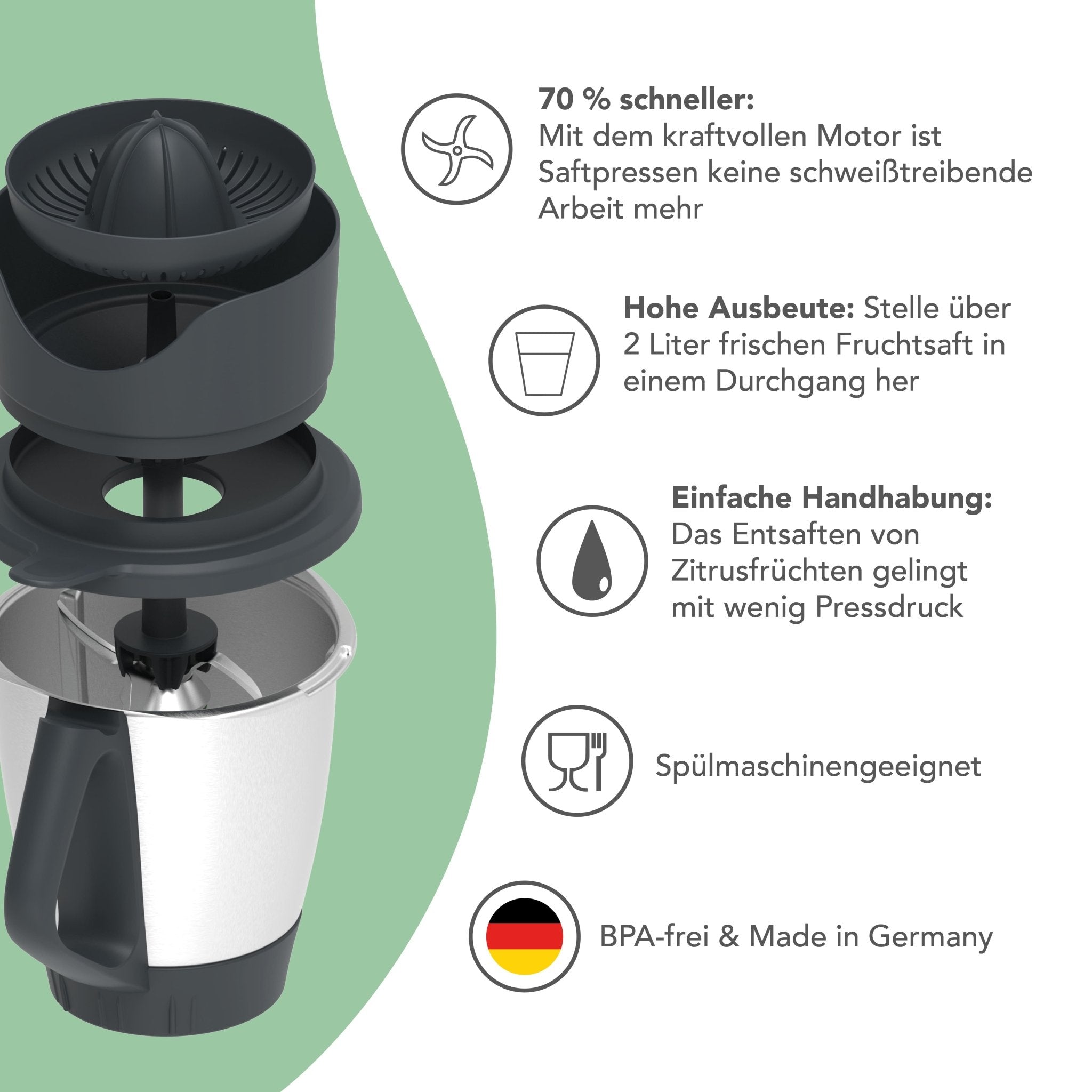 WunderJuicer® | Saftpresse für Thermomix - Wundermix GmbH