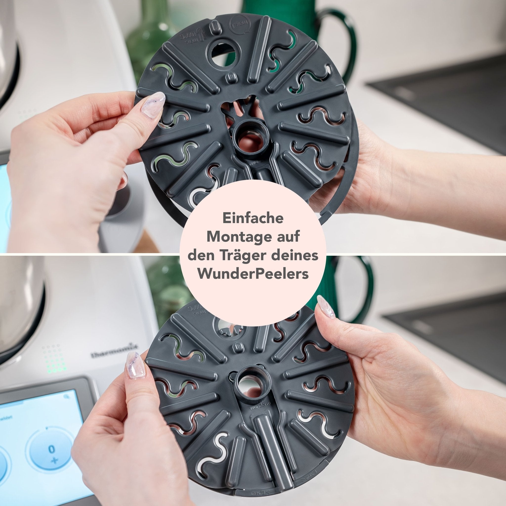 WunderPlate® (ohne Träger) | Messerabdeckung - Wundermix GmbH