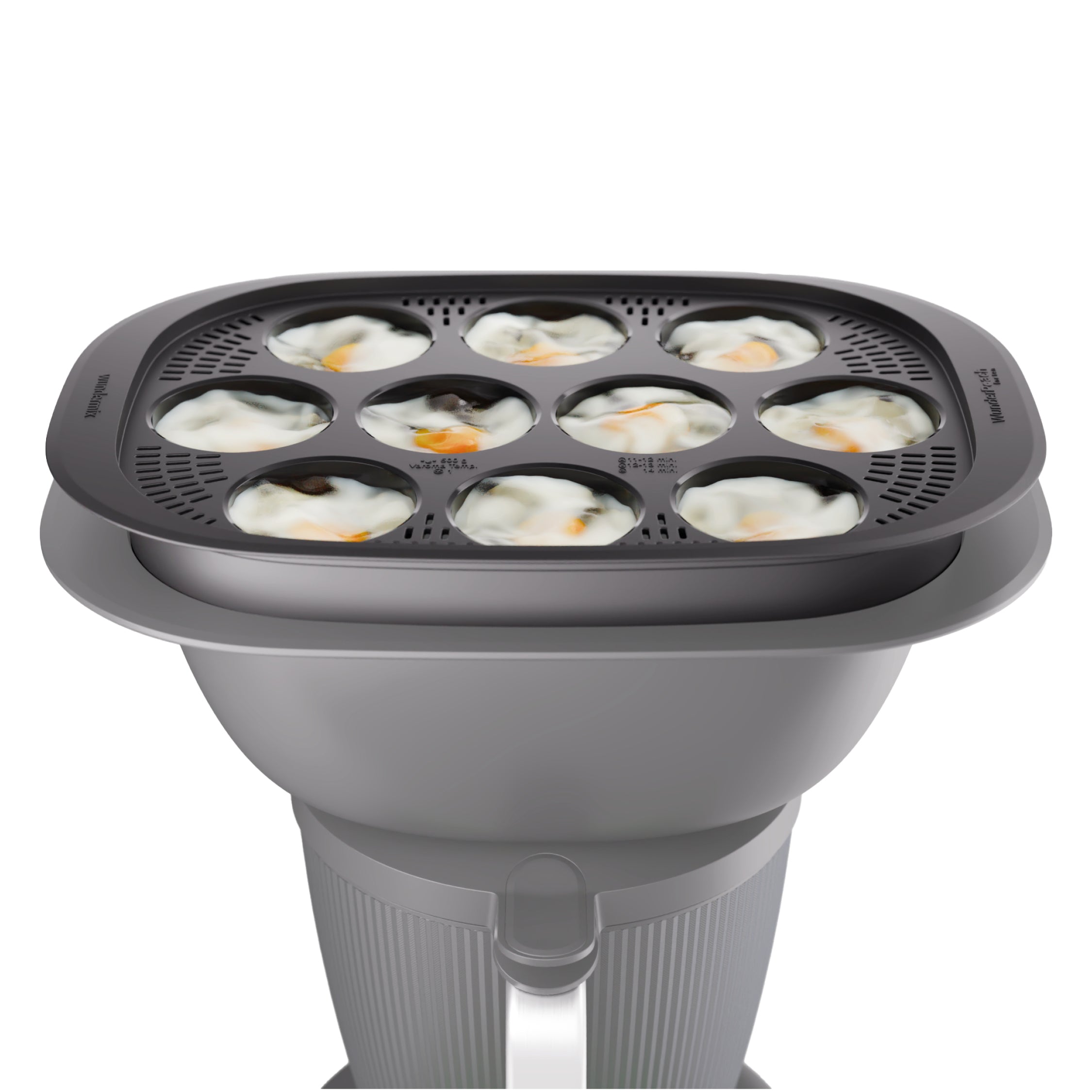 WunderPoach® for ten | Eierpochiereinsatz für TM7 - Wundermix GmbH