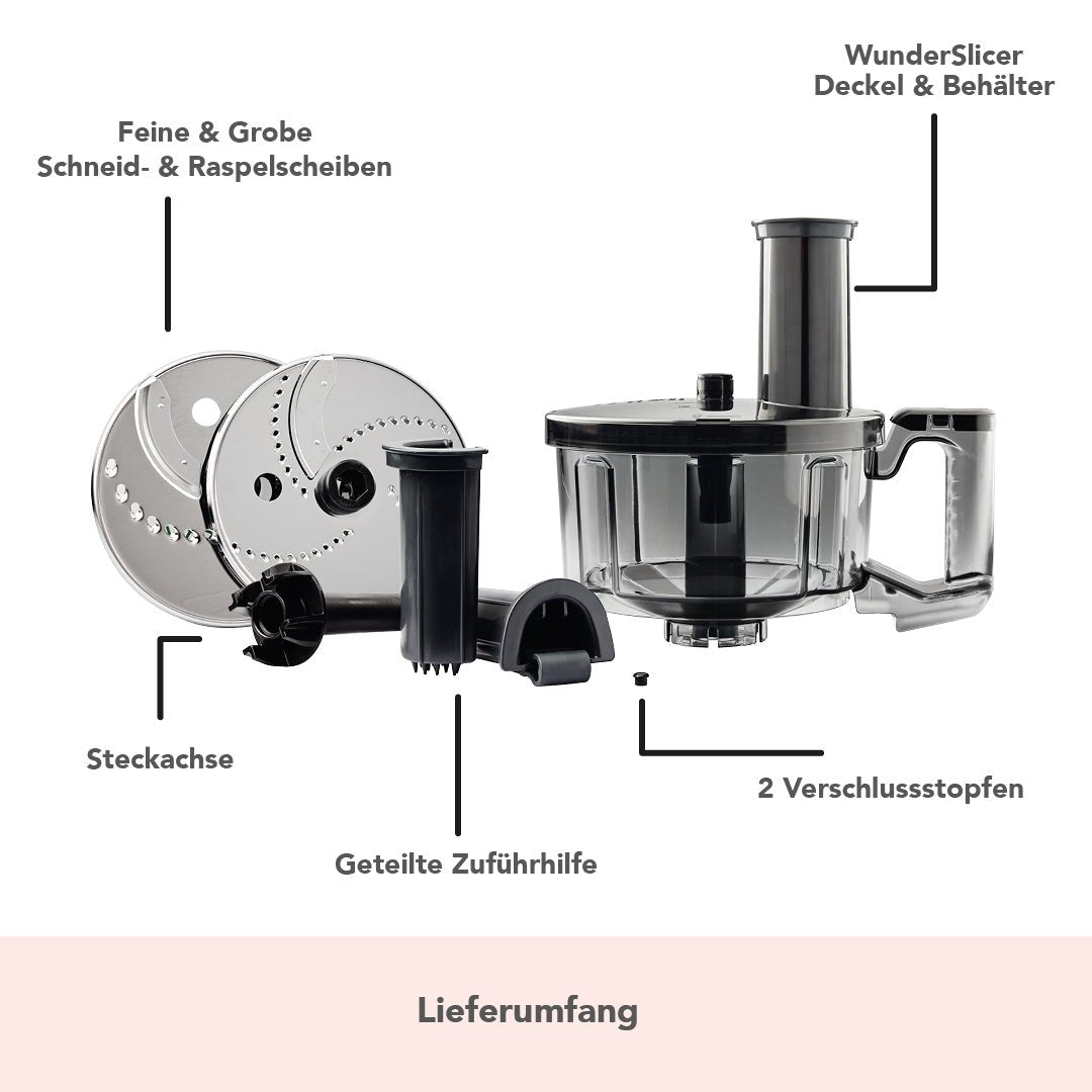 WunderSlicer® V2 | Gemüseschneider für Thermomix - Wundermix GmbH