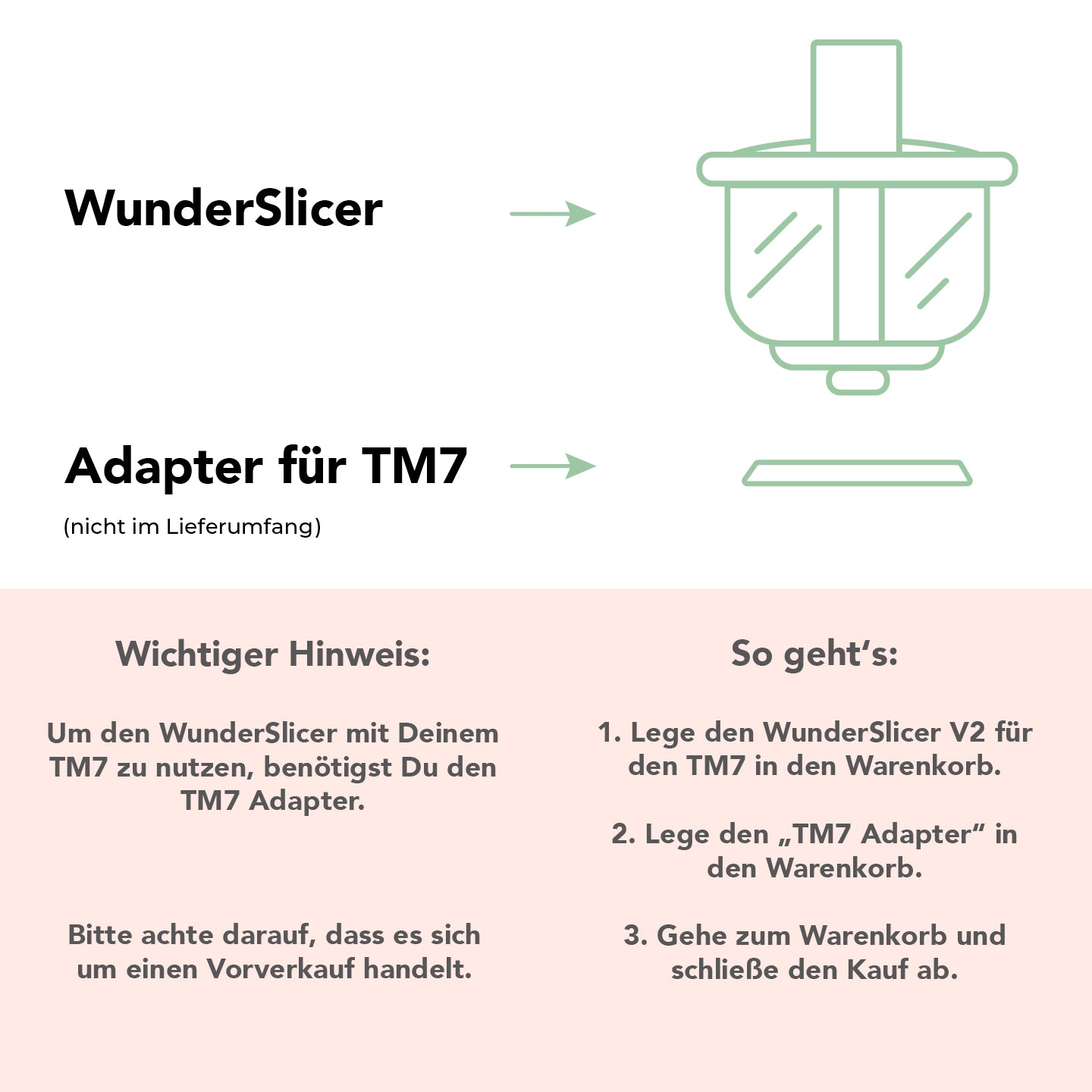 WunderSlicer® V2 | Gemüseschneider für Thermomix