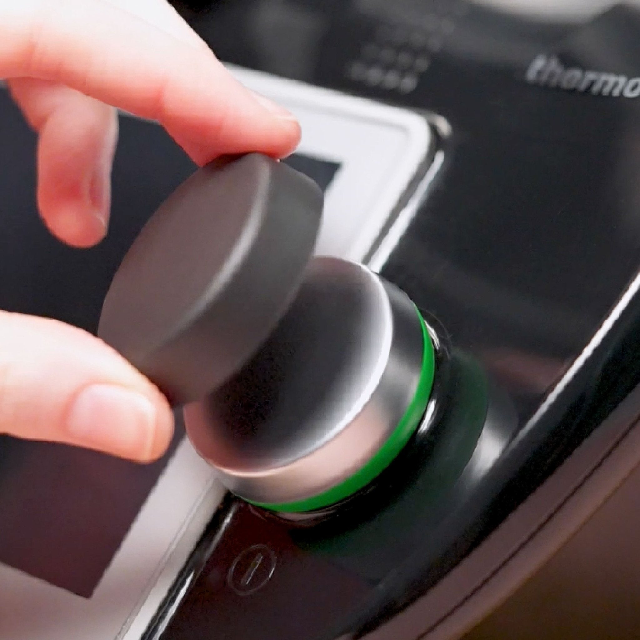 WunderWrap® Button | Drehknopfabdeckung für TM6, TM Friend | 2er - Set | schwarz - Wundermix GmbH