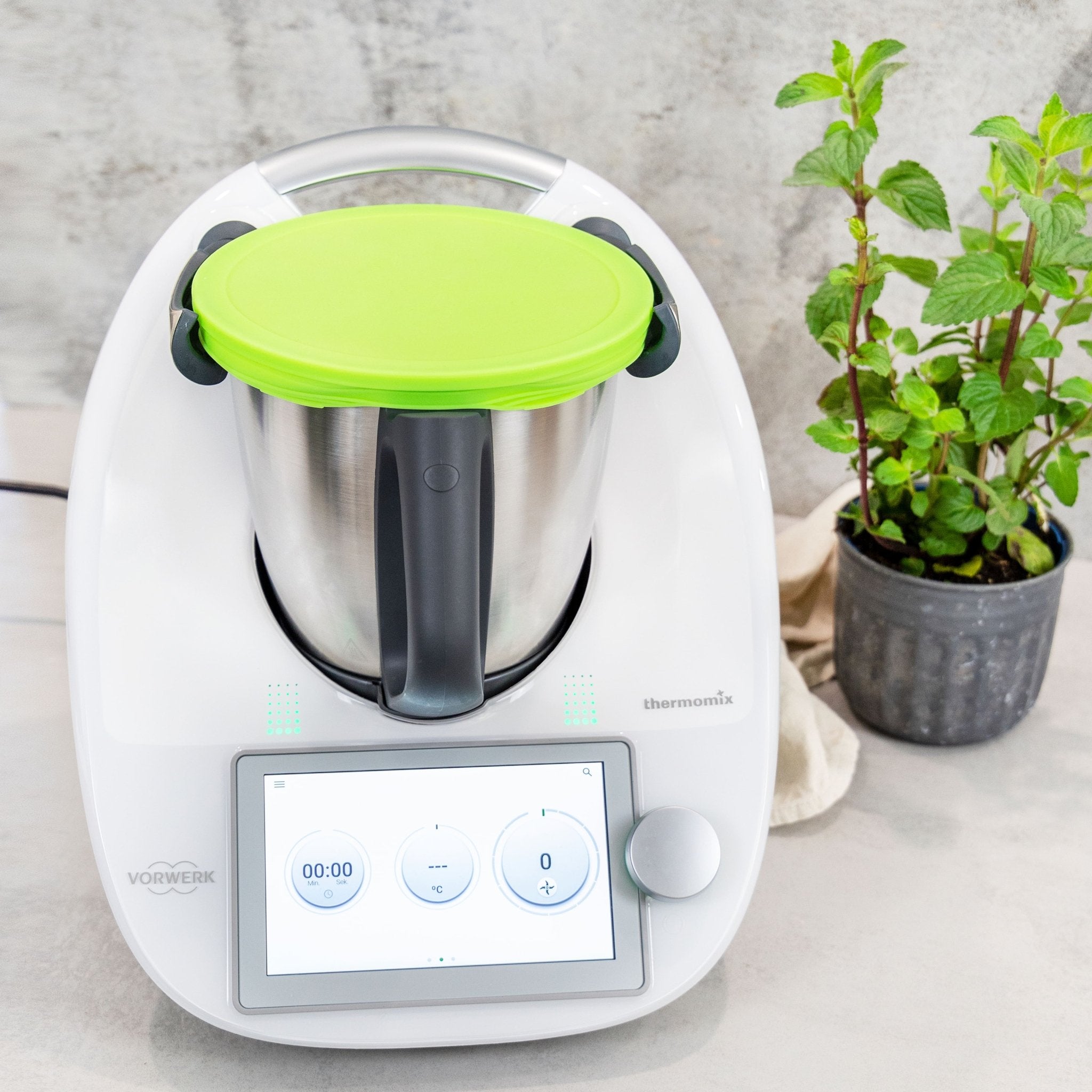 WunderLid® | Silikondeckel für Thermomix - Mixtopf | 2er Set - Wundermix GmbH