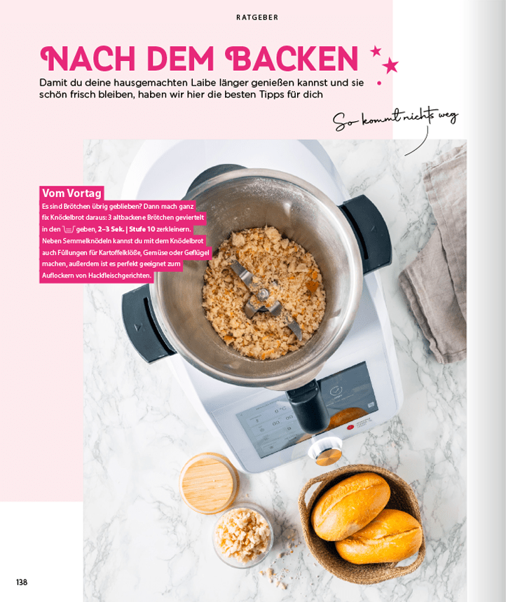 Monsieur Cuisine ZauberMix Club - Brote ohne Warten - Wundermix GmbH