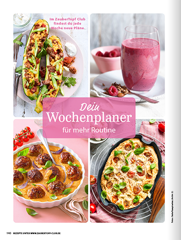 ZauberTopf Gold - Edition "Low Carb Express" - Ausgabe 01/2026 - Wundermix GmbH