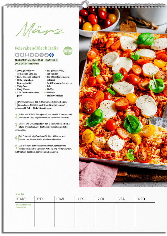 ZauberTopf - Weekly Calendar 2027