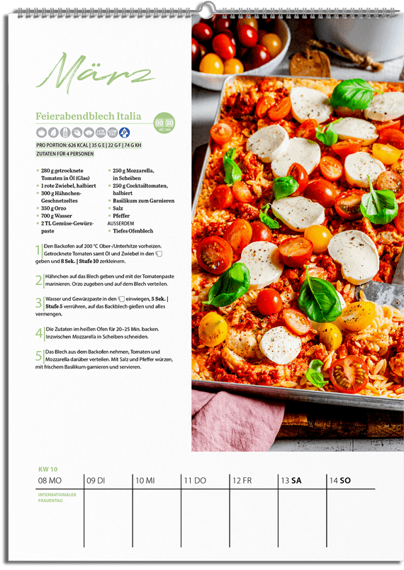 ZauberTopf - Wochenkalender 2027 - Wundermix GmbH