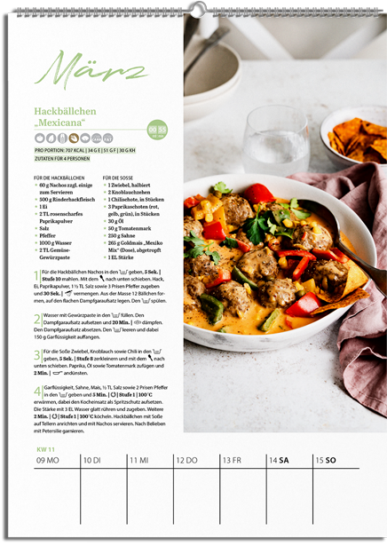 ZauberMix - Kalendarz tygodniowy 2026