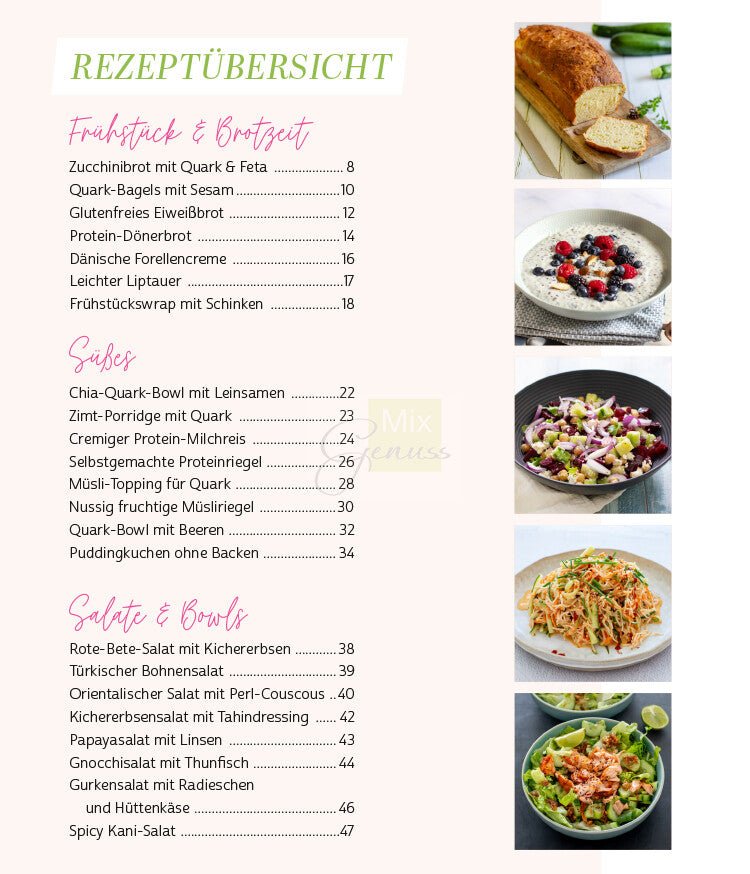 Feel Good Rezepte - Leichte proteinreiche Gerichte mit dem Thermomix - Wundermix GmbH