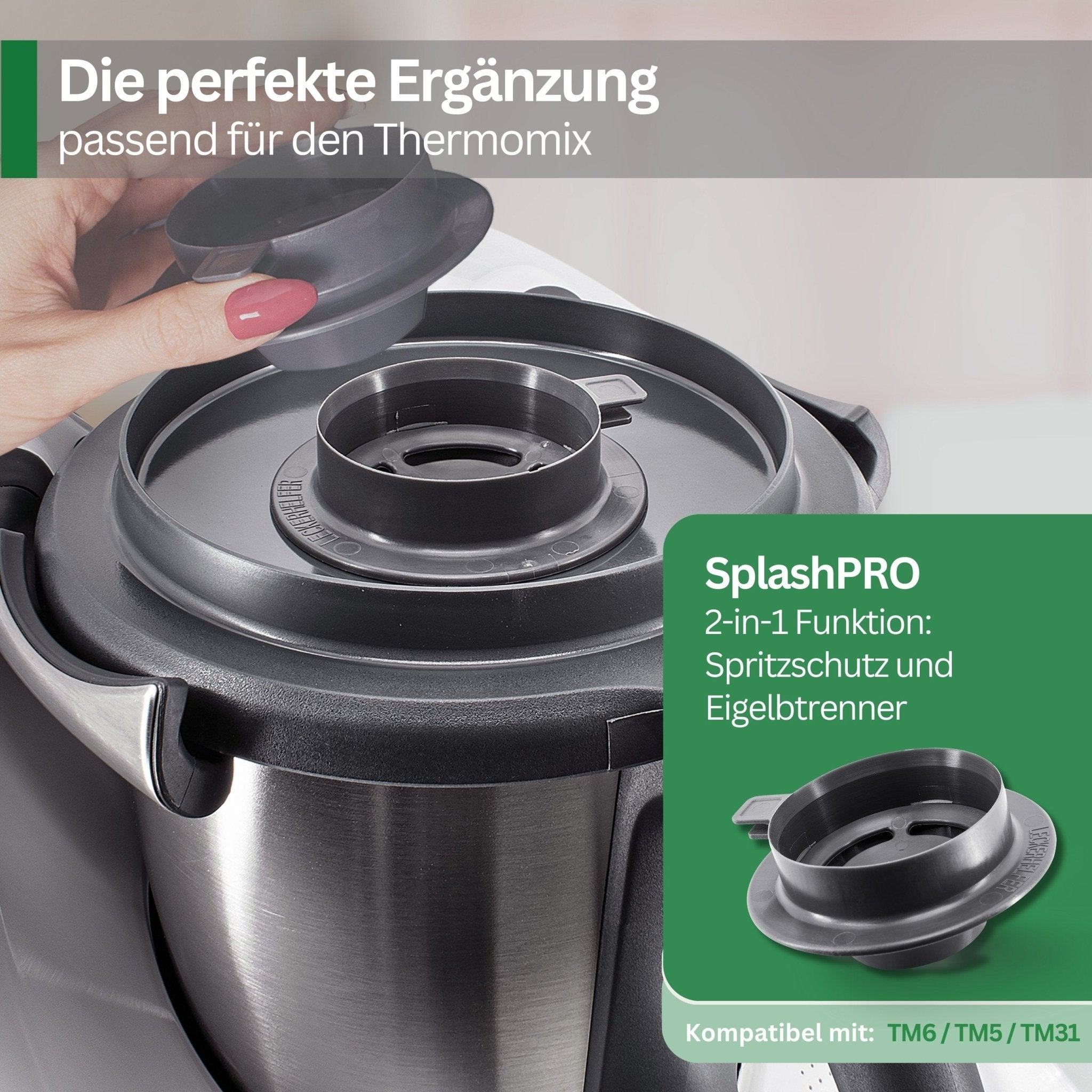 SplashPRO | Spritzschutz & Eigelbtrenner - Wundermix GmbH