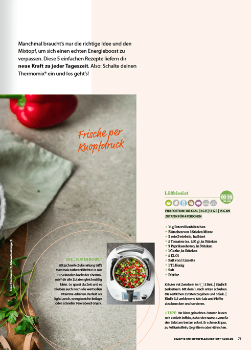 ZauberTopf - Sonderheft Abnehmen 01/2026 - Wundermix GmbH