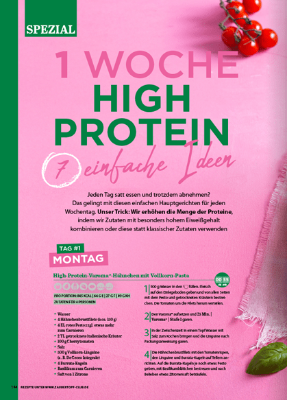 ZauberTopf - Sonderheft Abnehmen 01/2026 - Wundermix GmbH