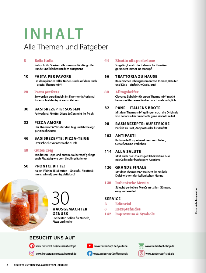 ZauberTopf Gold Edition "Italy" - Issue 03/2025