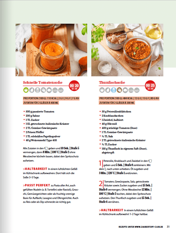 ZauberTopf Gold - Edition "Italien" - Ausgabe 03/2025 - Wundermix GmbH