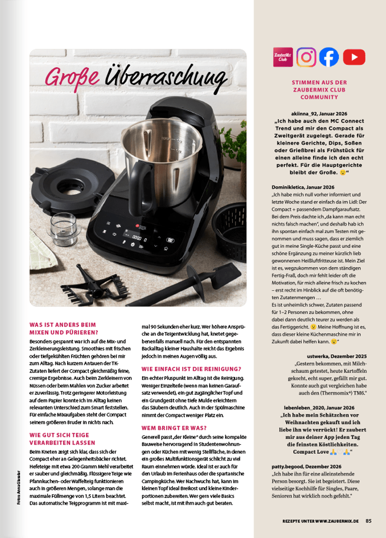 ZauberMix Club - Ausgabe 02/2026 - Wundermix GmbH