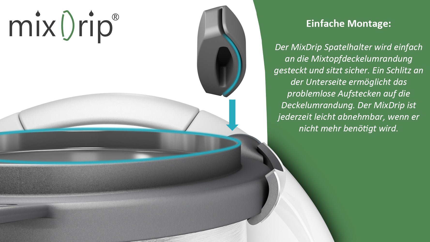 MixDrip® | Spatelhalter für TM6, TM5 - Wundermix GmbH