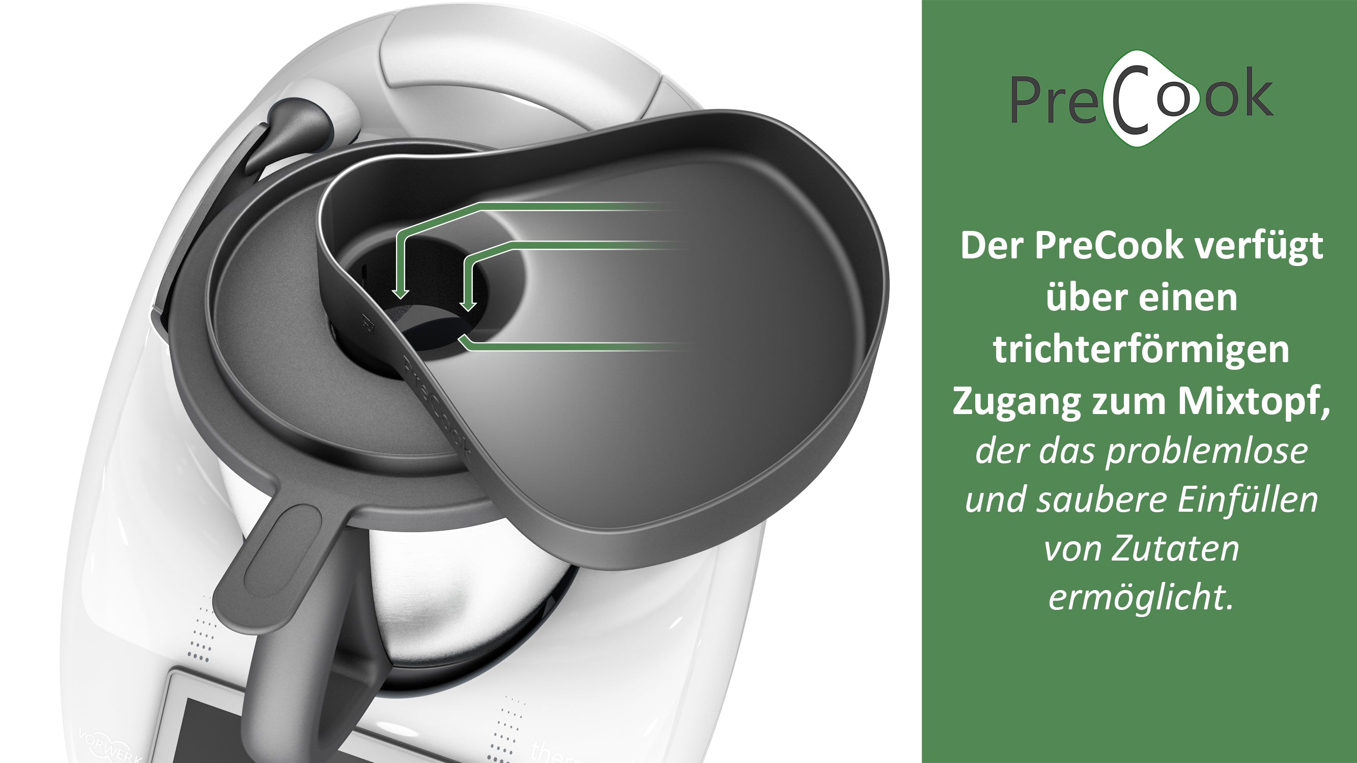 Mixle® PreCook | Lid extension for TM6, TM5, TM31