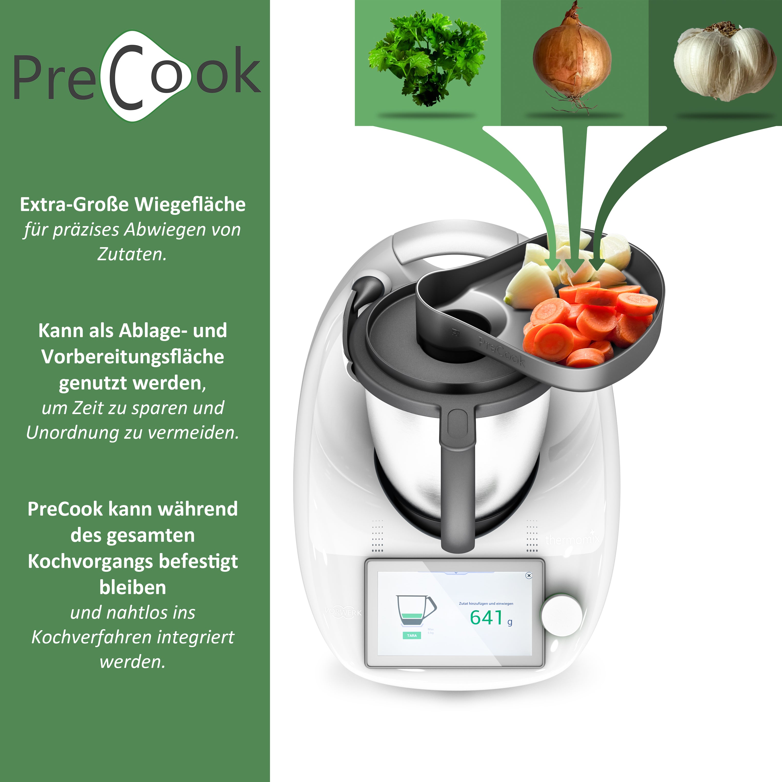 Mixle® PreCook | Lid extension for TM6, TM5, TM31