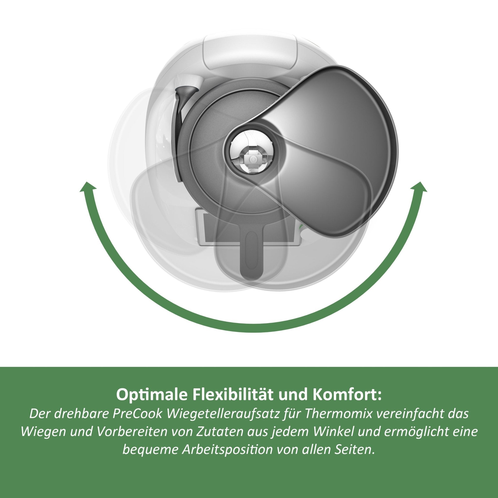 Mixle® PreCook | Deckelerweiterung für TM6, TM5, TM31 - Wundermix GmbH