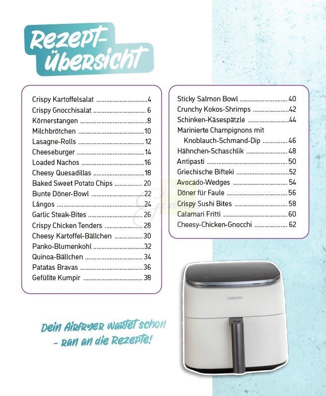 Rezepte für den AIRFRYER - Wundermix GmbH