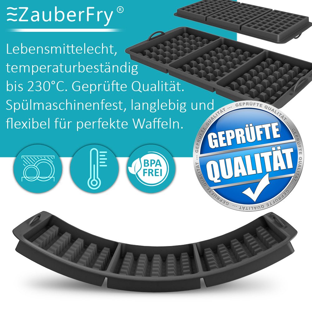 ZauberFry - Waffeleinsatz für OptiGrill XL - Wundermix GmbH