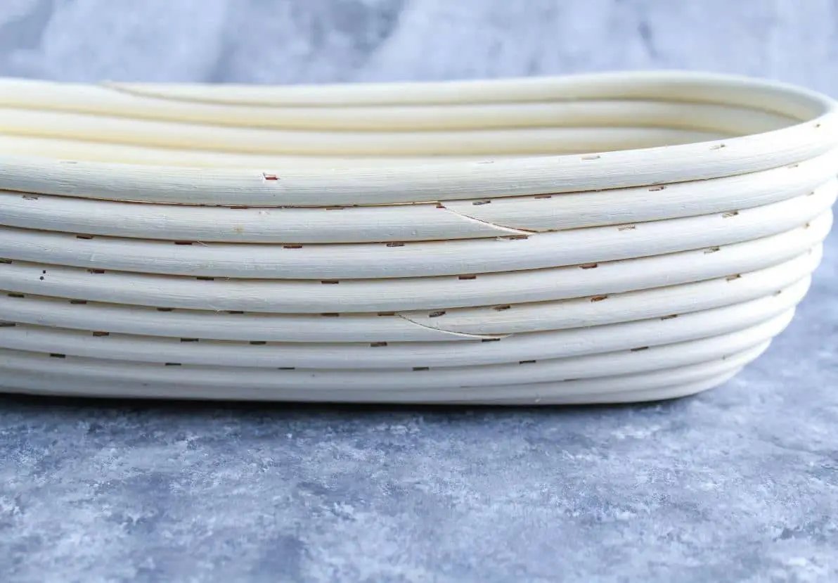 Gärkörbchen aus Peddigrohr | oval Ø 31 cm - Wundermix GmbH