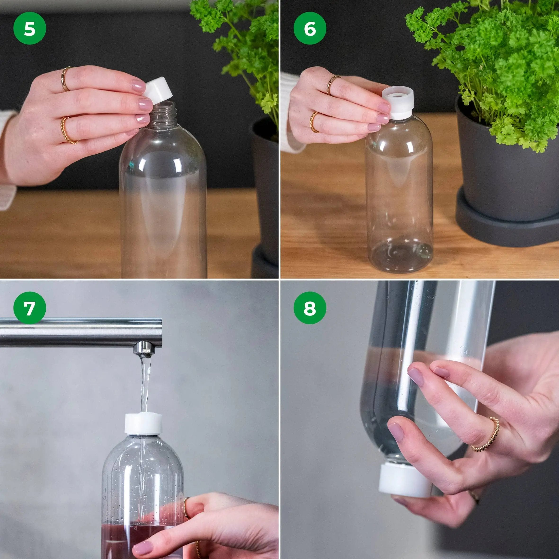 Herbimizer® | Maceta para hierbas con sistema de riego automático