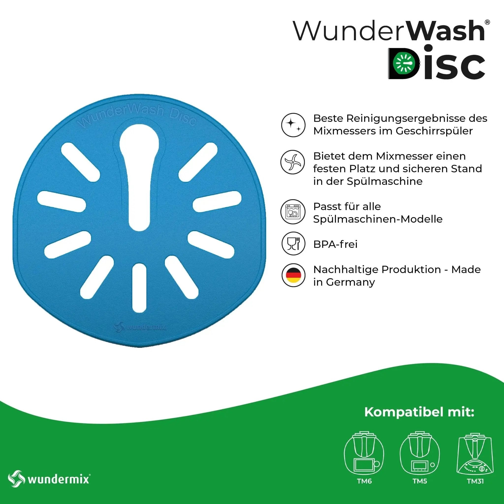 WunderWash® Disc | Spülmaschinen-Messerhalter für TM6, TM5, TM31 - Wundermix GmbH