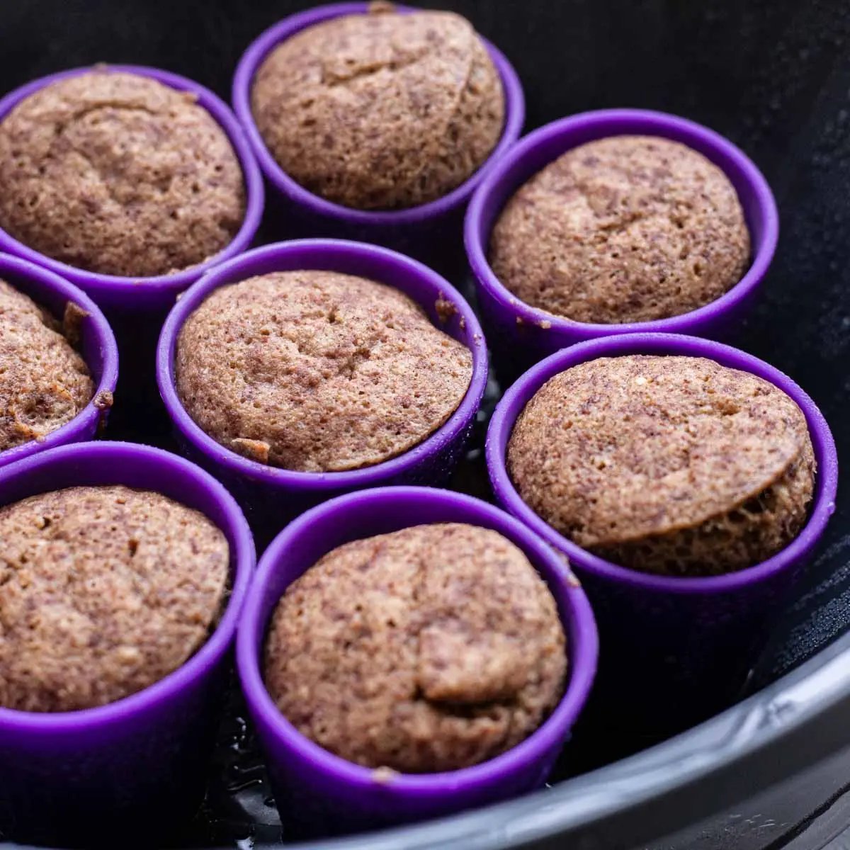 WunderCups® | Silikon - Förmchen - Set | 8 - tlg. | lila - Wundermix GmbH