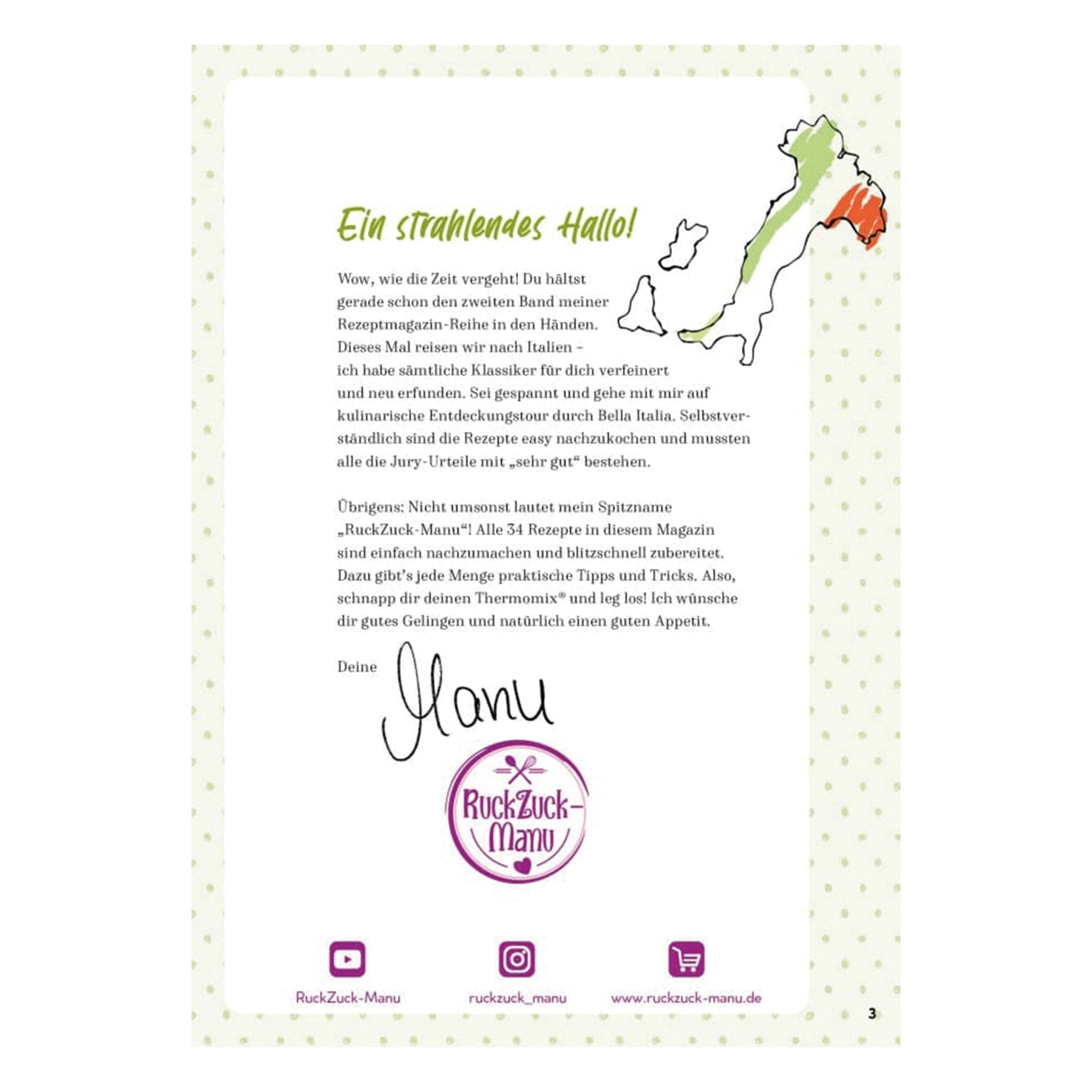 RuckZuck Italienisch Kochen mit Manu | Band 2 - Wundermix GmbH