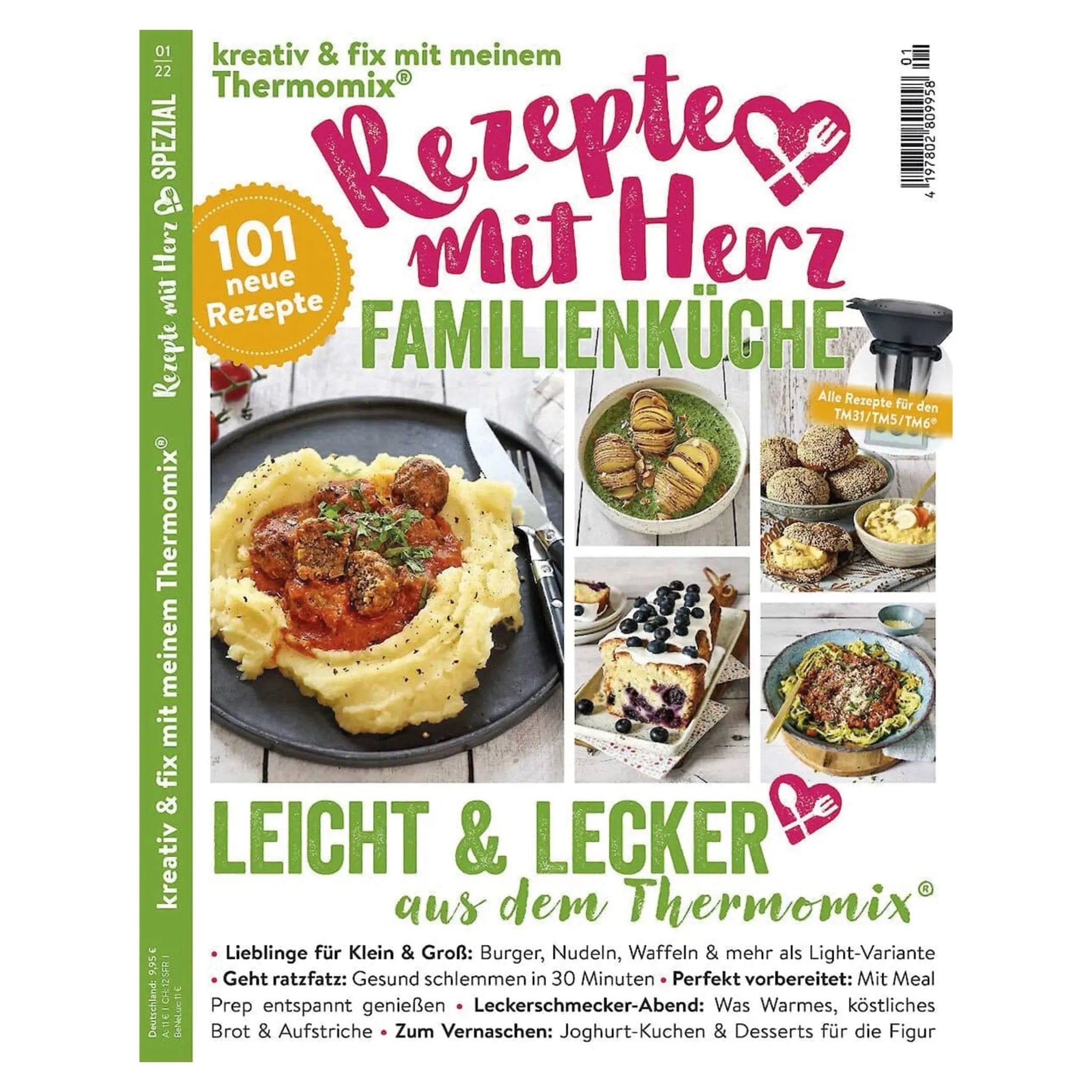 Rezepte mit Herz Spezial «Familienküche» (01/2022) | "Leicht & Lecker aus dem Thermomix" - Wundermix GmbH