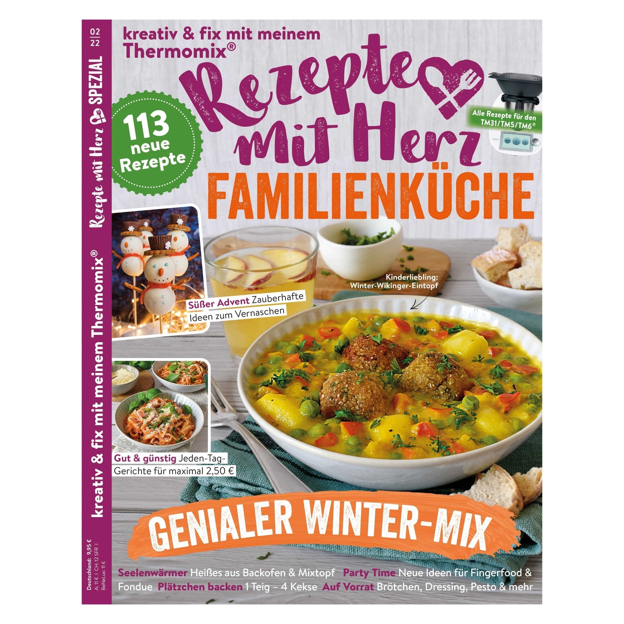 Rezepte mit Herz Spezial «Familienküche» | Ausgabe 02/2022 - Wundermix GmbH