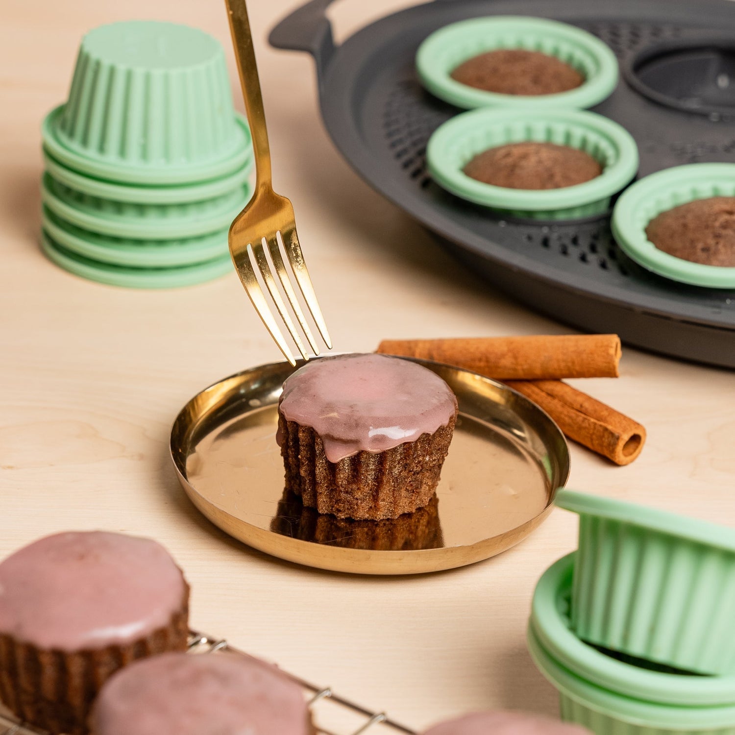 Rotweinmuffins mit dem Muffinizer