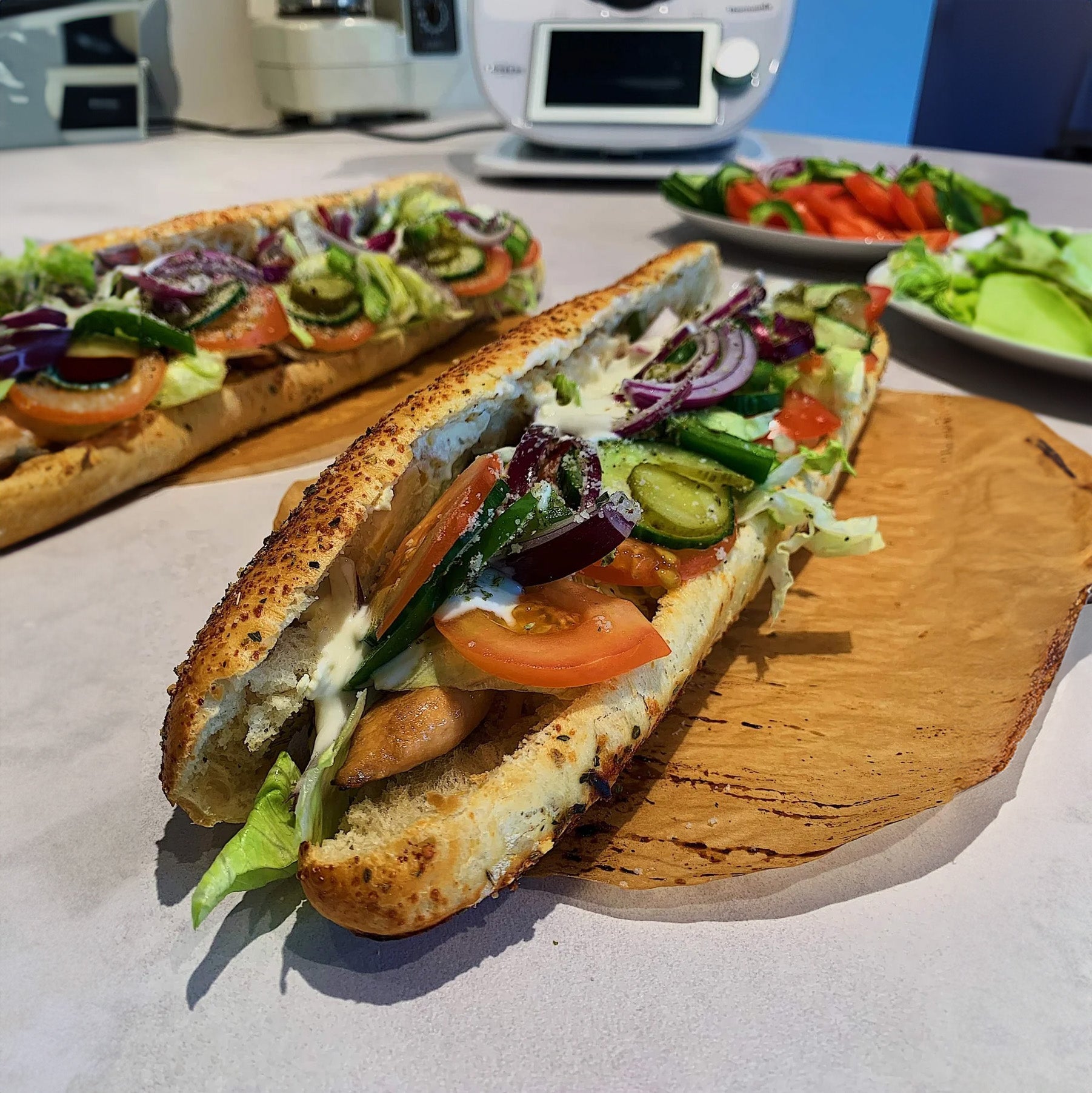 Sandwich Baguettes à la Subway - Wundermix GmbH