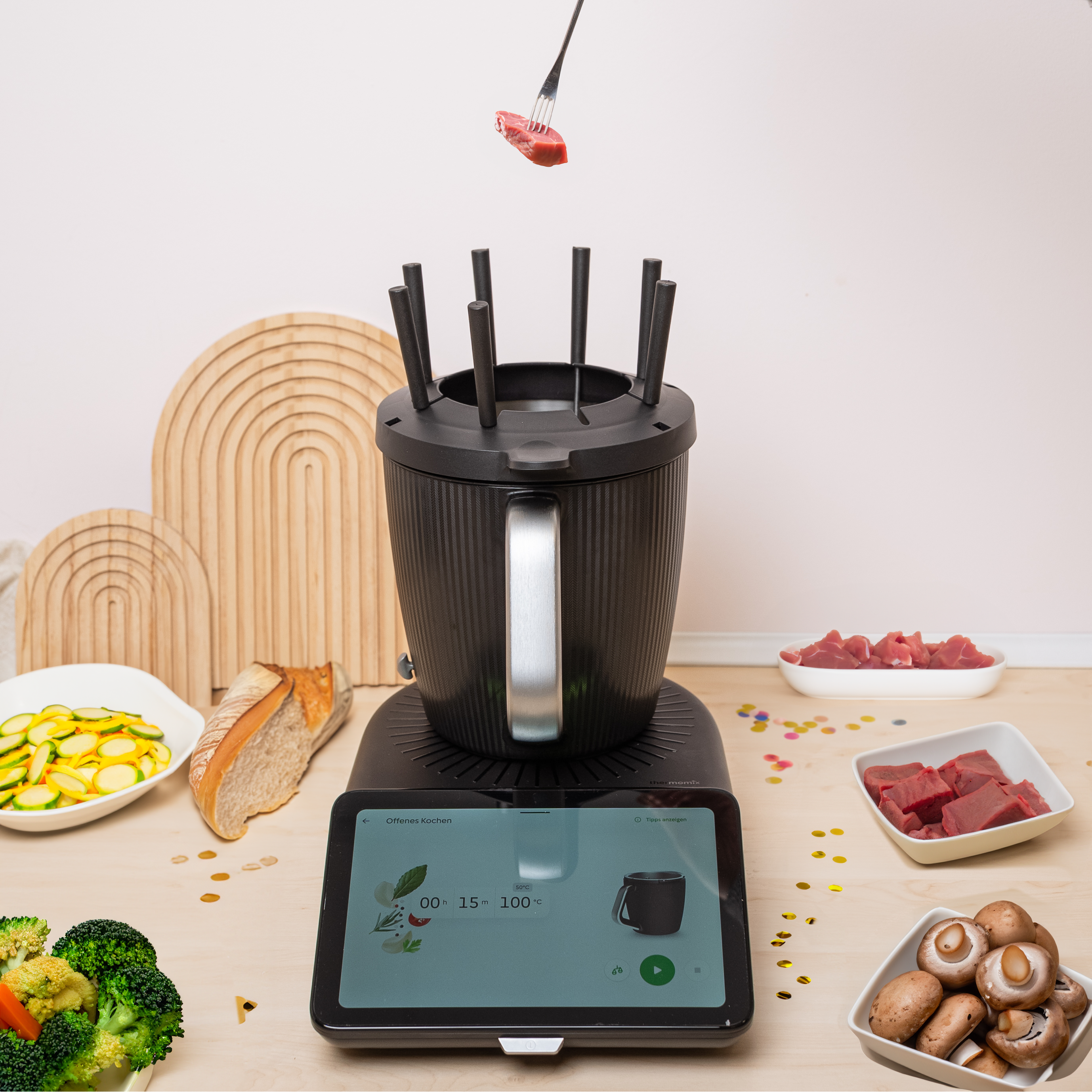 Brühefondue-Rezept für den Thermomix TM7