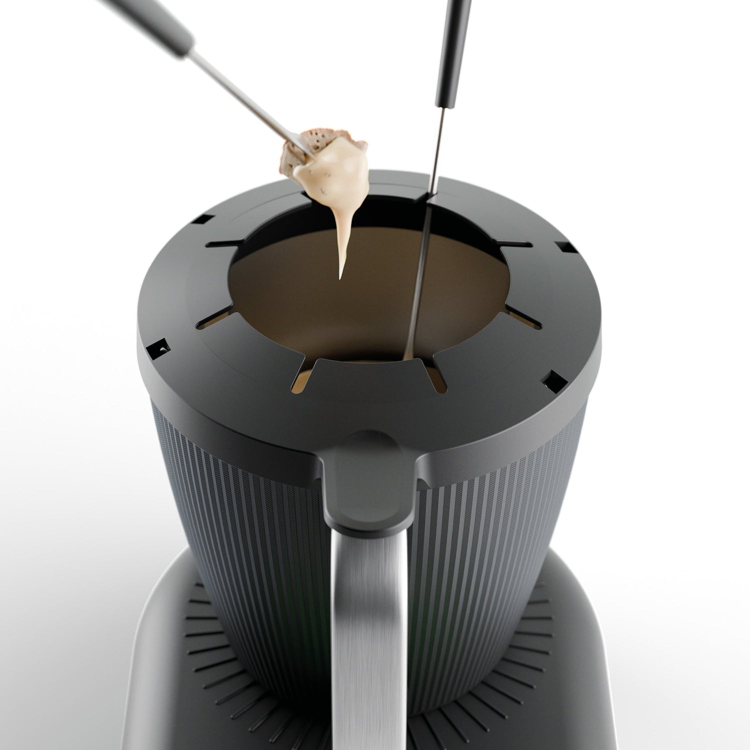 Käsefondue mit dem Meltimizer